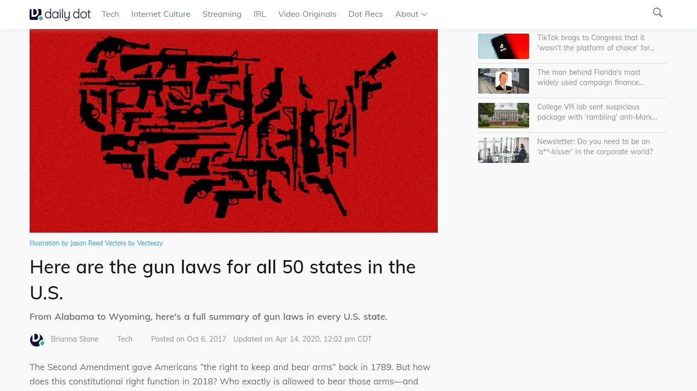 Gun Laws by State: A Summary of Gun Laws In All 50 U.S. States